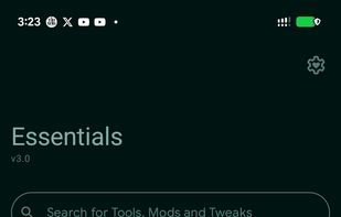 Essentials screenshot 1