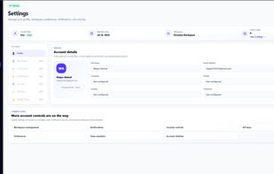 Setting of estate AI 
