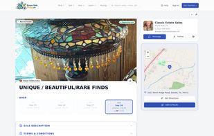 EstateSaleFinder screenshot 1