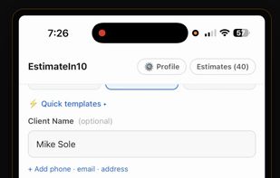 EstimateIn10 screenshot 1