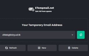 ETempMail screenshot 1