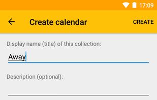EteSync screenshot 2