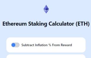 Ethereum Staking Calculator (ETH)