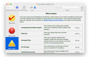 EtreCheck screenshot 1