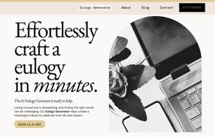 Eulogy Generator screenshot 1
