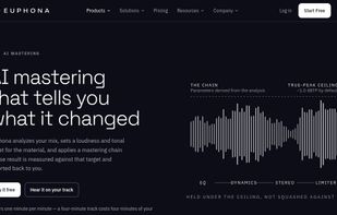 AI mastering that reports every change it made