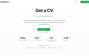 Europass AI screenshot 1
