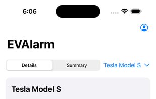 EVAlarm screenshot 1