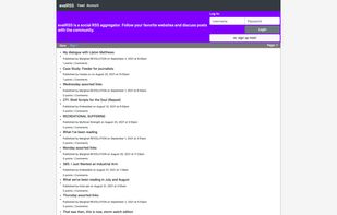 evalRSS screenshot 1