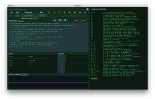 Evaluator screenshot 1