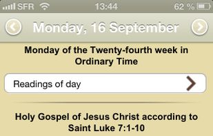 Evangelizo screenshot 2