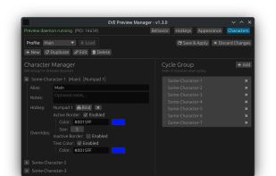 EVE Preview Manager screenshot 2