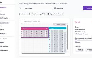 Make seating arrangements for your theater