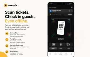 Fast and reliable ticket scanning with offline mode, real-time check-ins, attendance tracking, and scan history.
