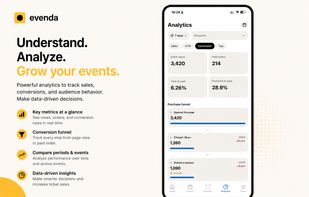 Track ticket sales, conversions, and audience behavior with real-time analytics to make better event decisions.