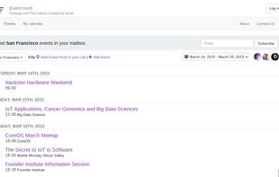 Event Hunt screenshot 1