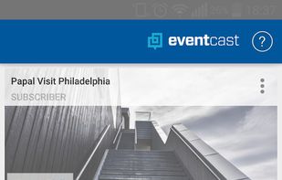 EventCast screenshot 1