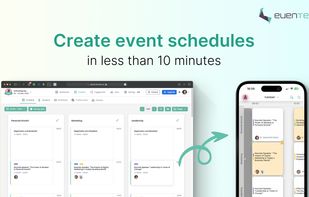Eventee's Schedule https://eventee.com/features/event-program
