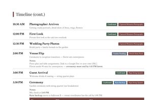 EventRundown screenshot 1