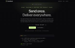 EventSend home page