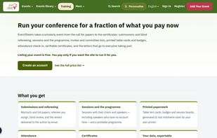 Everything an organiser runs