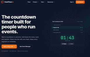 Professional Event Timer