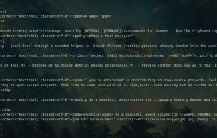 List clipboard history entries