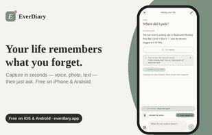 EverDiary screenshot 1