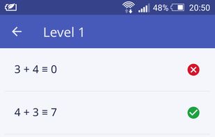 Everest (Mathematical puzzle game) screenshot 1