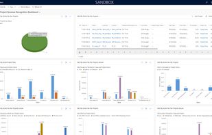 Project Revenue Recognition is used by PM and finance team to track project tasks effort competition, the revenue recognized so far and the pending revenue to recognize. Data can be tracked by resource type (employee / contractor)  and transaction type (company / intercompany). 