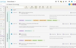 Everlaw screenshot 2
