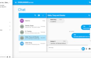 Peer-to-peer, team chat
