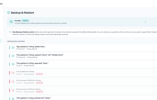 Backup & Restore