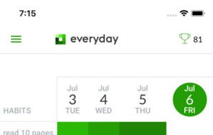 Everyday screenshot 1