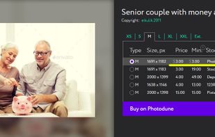 Compare prices of different stock agencies