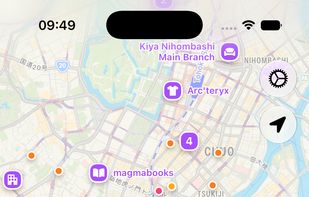 Filter places on category