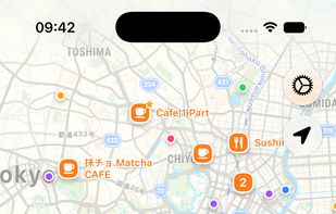 Filter places on category