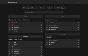 EverythingList screenshot 1