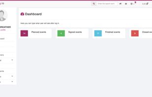 Welcome screen - here you can add inicial informations.