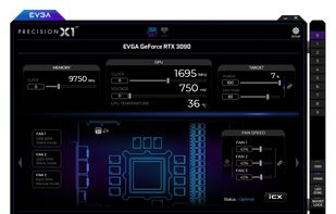 EVGA Precision X1 screenshot 1