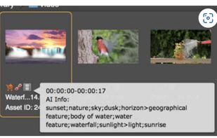 AI-generated metadata on ingest