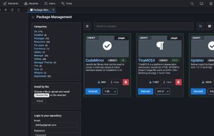 Evolution CMS screenshot 3