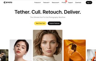 Evoto Homepage