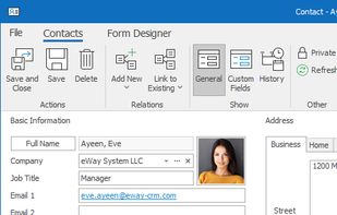 eWay-CRM screenshot 1