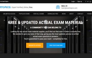 Examtopics screenshot 1