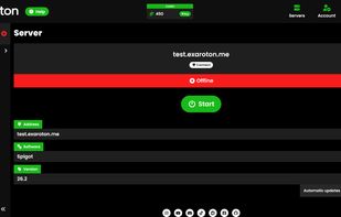 Server Dashboard
