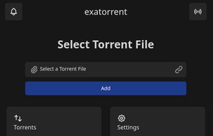 exatorrent screenshot 1