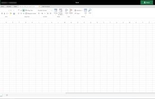 Excel Online screenshot 1