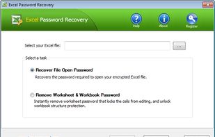 Top-Password Excel Password Recovery screenshot 1