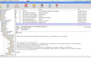 Preview recover mailbox message